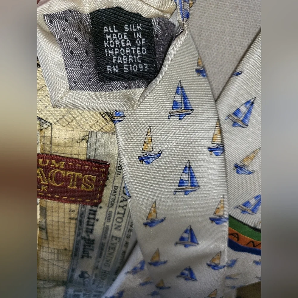 Vintage Silk Print Tie‎ Bundle